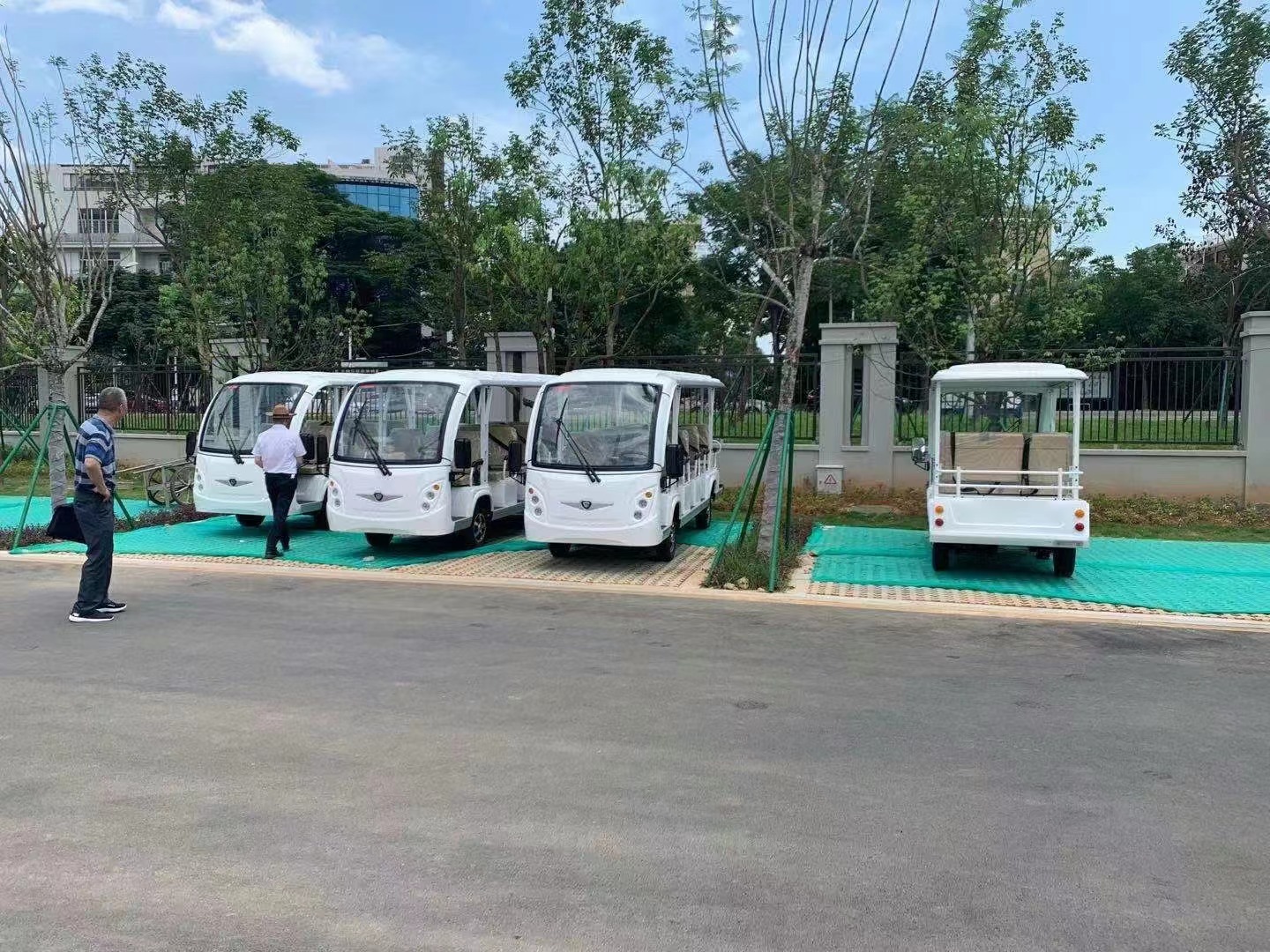 福建省中共省委黨校購買我司午夜影院网站觀光車