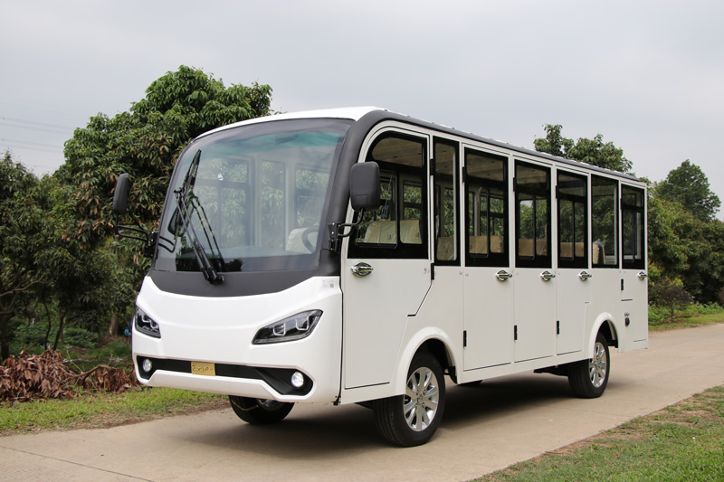 全新升級款14座封閉式旅遊遊覽午夜影院网站觀光車