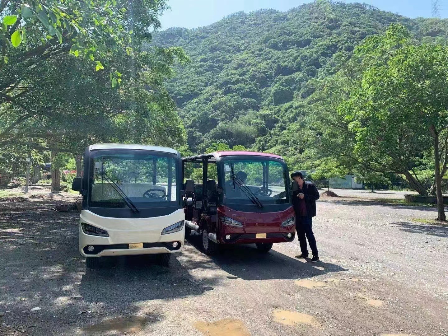 十八重溪景區午夜影院网站觀光車